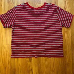 hollister cropped t shirt